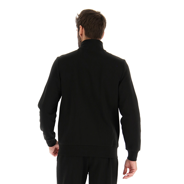 Men Lotto Msc Fz Jackets Black | 05297-BUJE