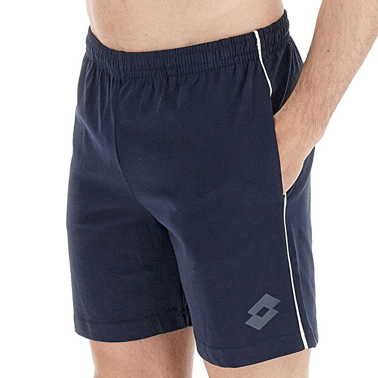Men Lotto Msc Ii Shorts Navy / Blue | 04867-OCSL