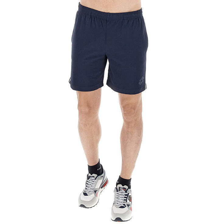 Men Lotto Msc Ii Shorts Navy / Blue | 04867-OCSL