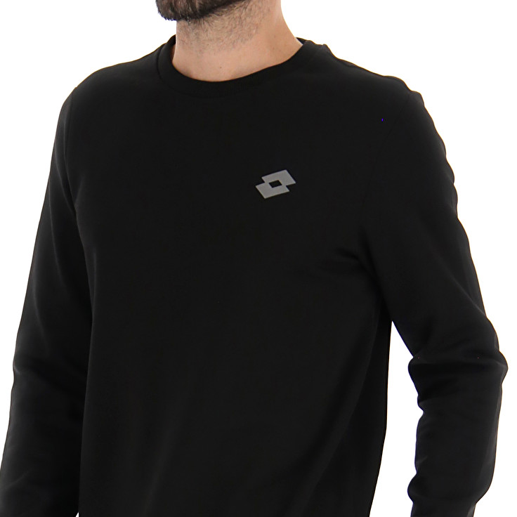Men Lotto Msc Rn Sweatshirts Black | 40362-IDYX
