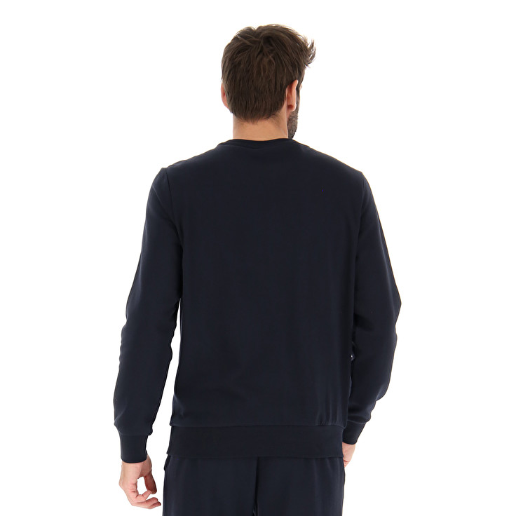 Men Lotto Msc Rn Sweatshirts Navy / Blue | 86035-DQNL