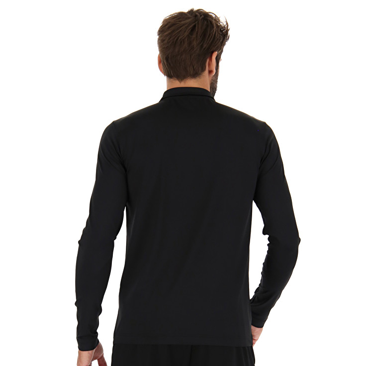 Men Lotto Msp Hz Sweatshirts Black | 70943-YEBV