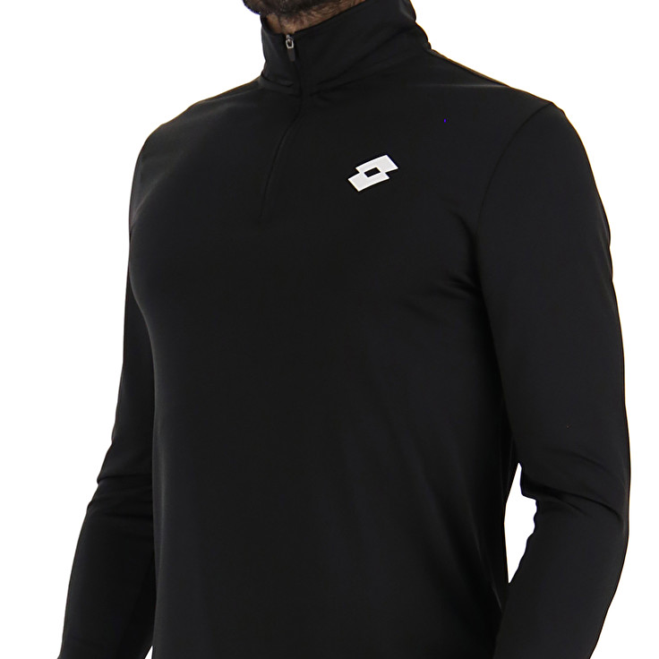 Men Lotto Msp Hz Sweatshirts Black | 70943-YEBV