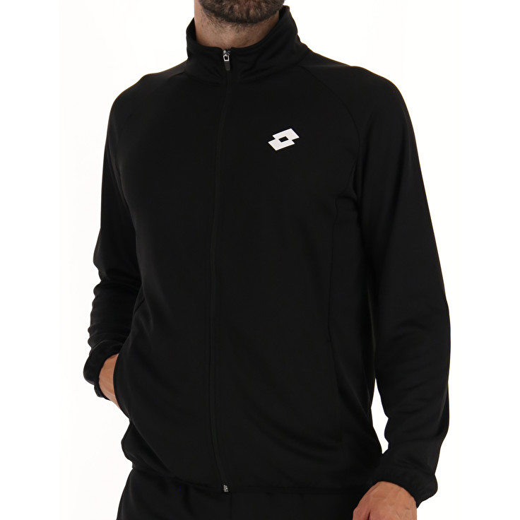 Men Lotto Msp Jackets Black | 37608-TXSZ