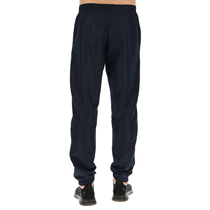 Men Lotto Pant Milano Ii Cuff Db Sport Pants Black | 40267-JUOW