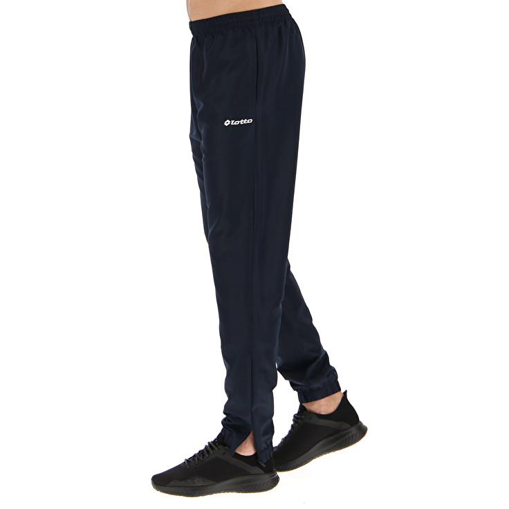 Men Lotto Pant Milano Ii Cuff Db Sport Pants Black | 40267-JUOW