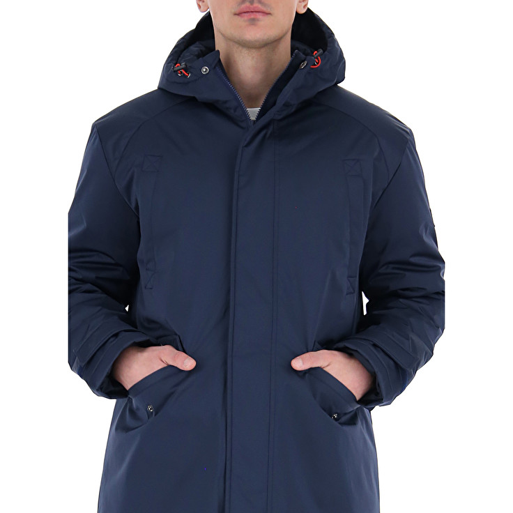 Men Lotto Parka Cervino Iii Ny Jackets Blue | 85390-BMCQ
