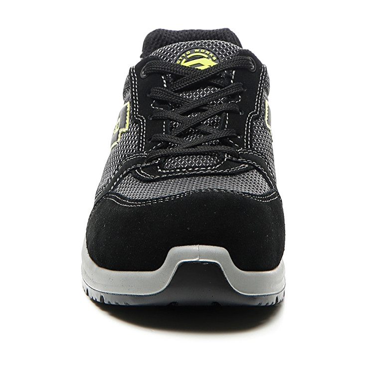 Men Lotto Race 250 S1p Sd Safety Shoes Black / Green | 52897-RLZB