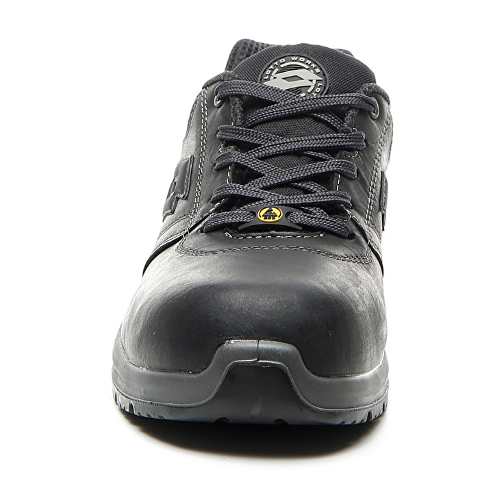 Men Lotto Race 400 Esd S3 Ch Safety Shoes Black | 27604-FUPC