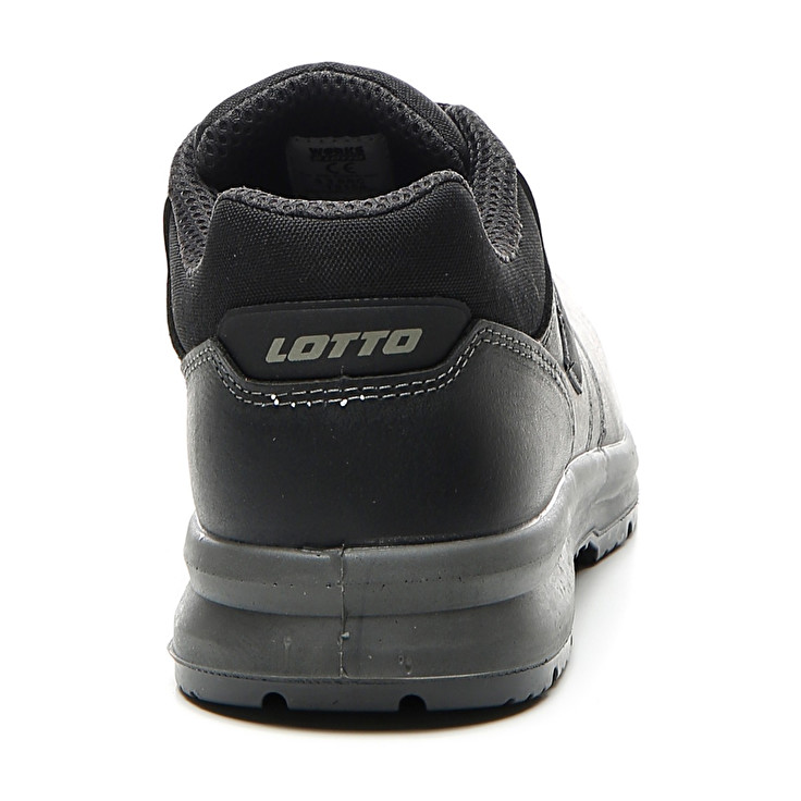 Men Lotto Race 400 Esd S3 Ch Safety Shoes Black | 27604-FUPC