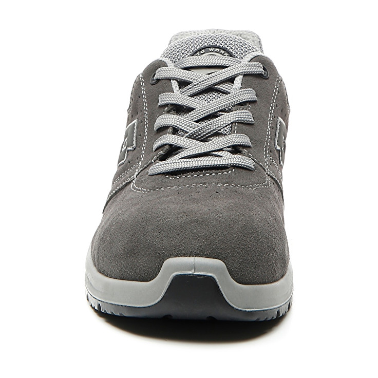 Men Lotto Race 401 S1p Sd Safety Shoes Grey | 50831-MILV