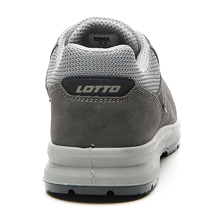 Men Lotto Race 401 S1p Sd Safety Shoes Grey | 50831-MILV