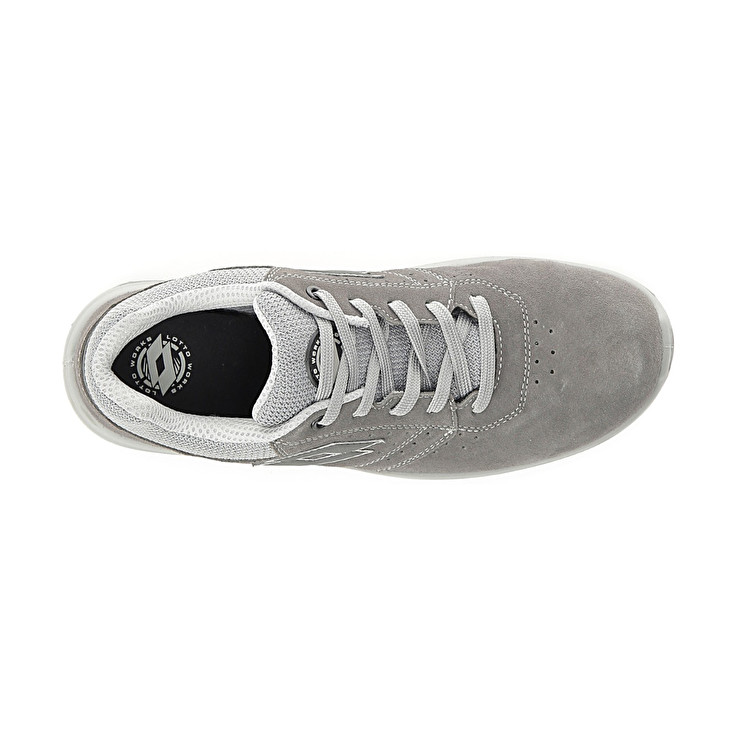 Men Lotto Race 401 S1p Sd Safety Shoes Grey | 50831-MILV