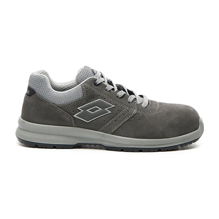 Men Lotto Race 401 S1p Sd Safety Shoes Grey | 50831-MILV