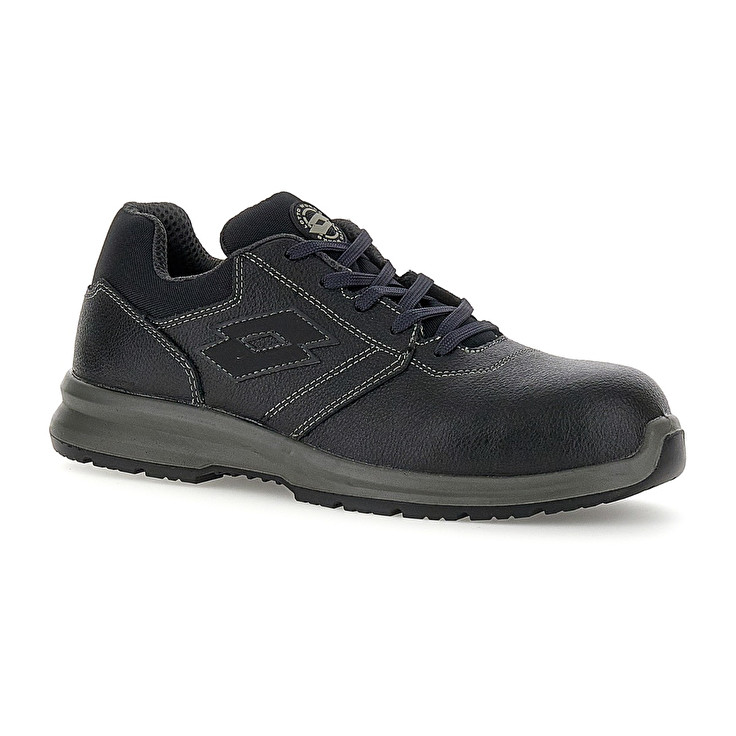 Men Lotto Race 900 S3 Sl Safety Shoes Black | 72369-JCSK