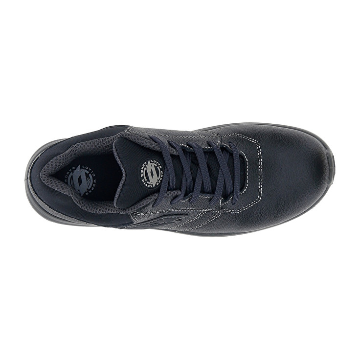 Men Lotto Race 900 S3 Sl Safety Shoes Black | 72369-JCSK