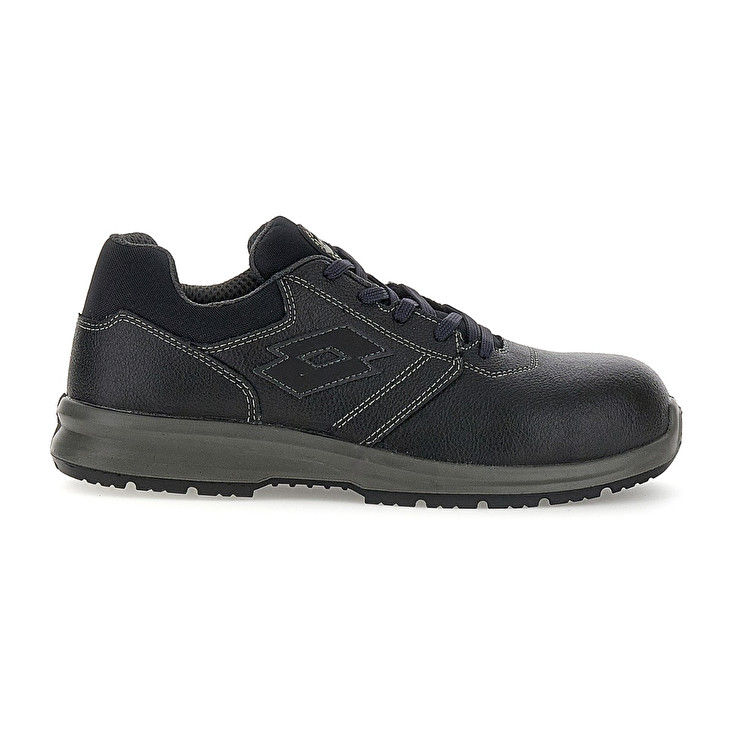 Men Lotto Race 900 S3 Sl Safety Shoes Black | 72369-JCSK