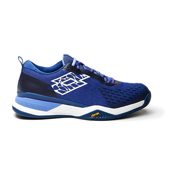 Men Lotto Raptor Hyperpulse 100 Cly Tennis Shoes Royal / White / Blue | 45963-MRZB