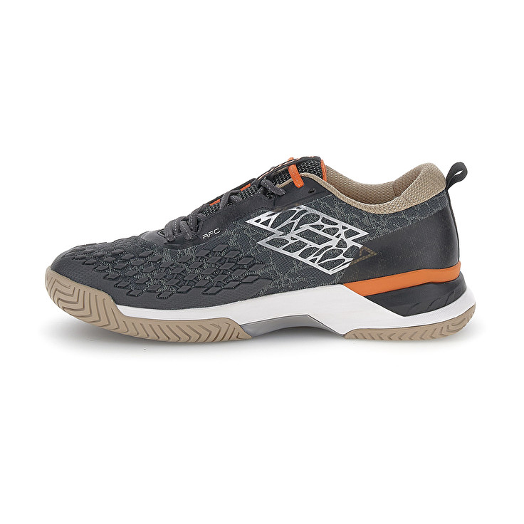 Men Lotto Raptor Hyperpulse 100 Ii Spd Tennis Shoes Grey | 63259-PXZR