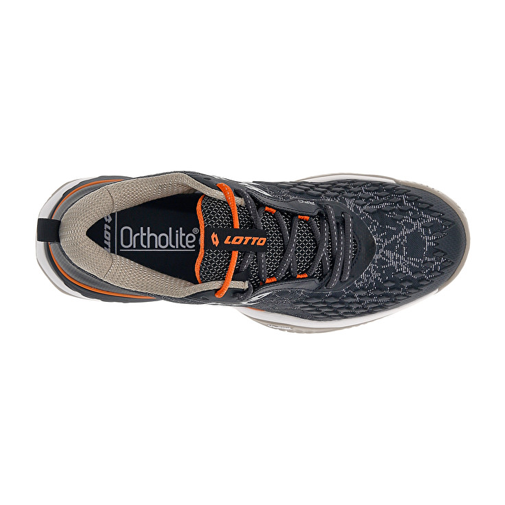 Men Lotto Raptor Hyperpulse 100 Ii Spd Tennis Shoes Grey | 63259-PXZR