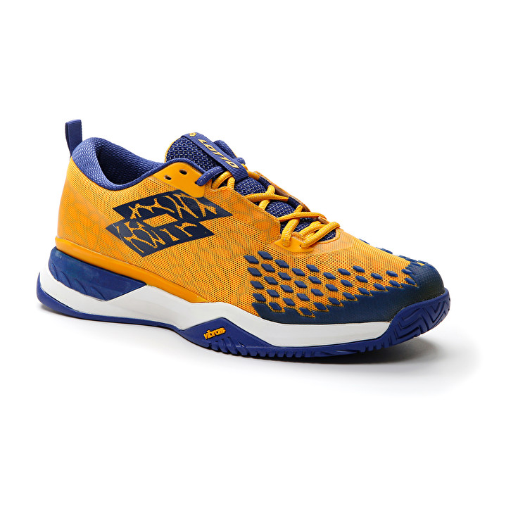 Men Lotto Raptor Hyperpulse 100 Spd Tennis Shoes Blue | 53019-ACNI