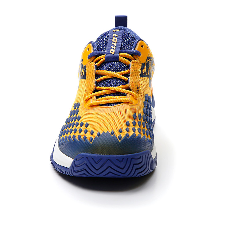 Men Lotto Raptor Hyperpulse 100 Spd Tennis Shoes Blue | 53019-ACNI