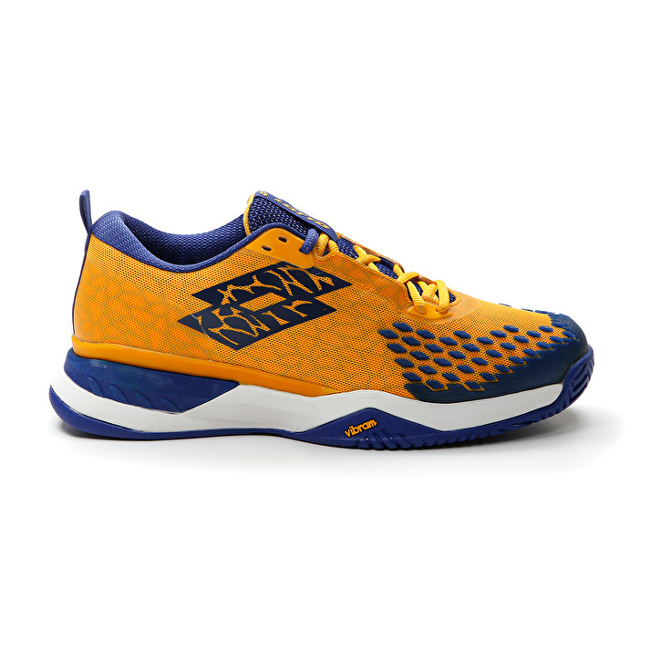 Men Lotto Raptor Hyperpulse 100 Spd Tennis Shoes Blue | 53019-ACNI