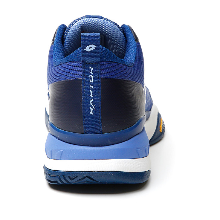 Men Lotto Raptor Hyperpulse 100 Spd Tennis Shoes Royal / White / Blue | 82603-TGMQ
