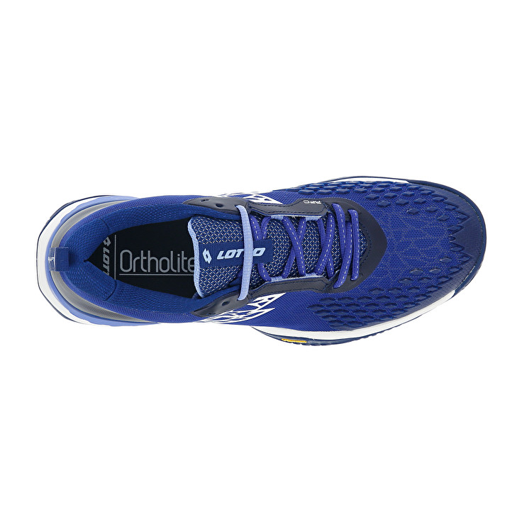 Men Lotto Raptor Hyperpulse 100 Spd Tennis Shoes Royal / White / Blue | 82603-TGMQ