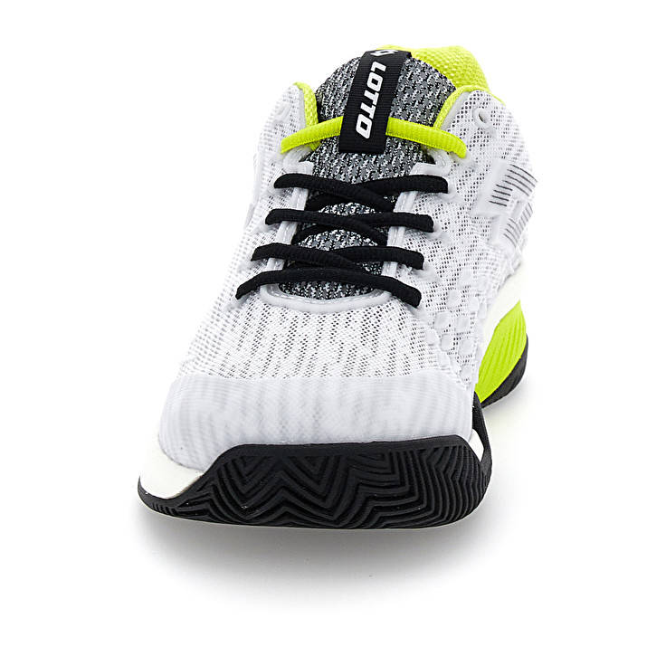 Men Lotto Raptor Hyperpulse 200 Cly Tennis Shoes White | 74185-THCZ