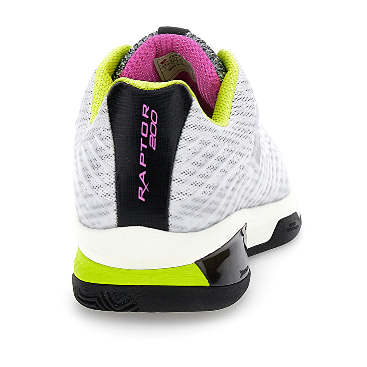 Men Lotto Raptor Hyperpulse 200 Cly Tennis Shoes White | 74185-THCZ