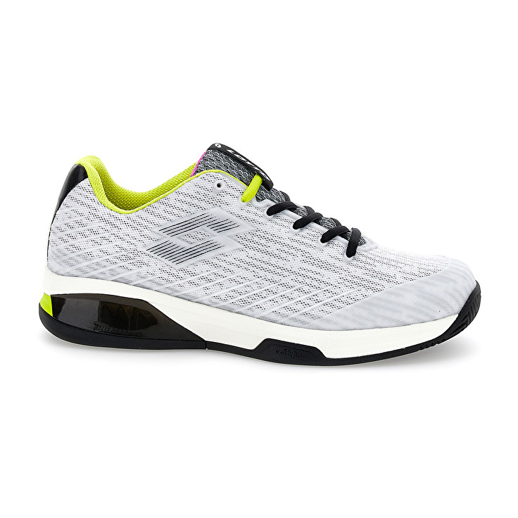 Men Lotto Raptor Hyperpulse 200 Cly Tennis Shoes White | 74185-THCZ