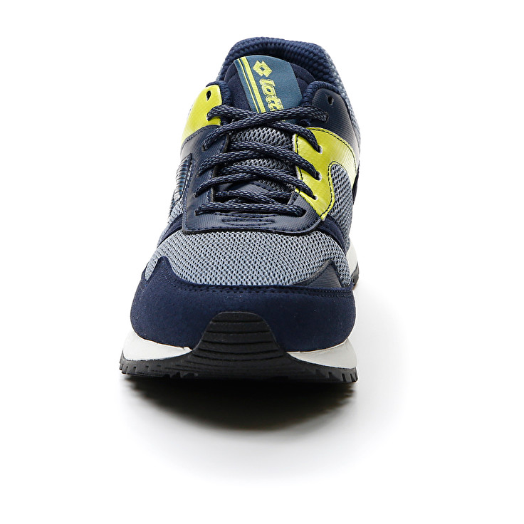 Men Lotto Runner Plus '95 Amf V Sneakers Blue / Blue | 93485-DLON