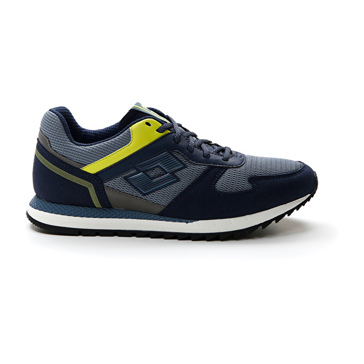 Men Lotto Runner Plus \'95 Amf V Sneakers Blue / Blue | 93485-DLON