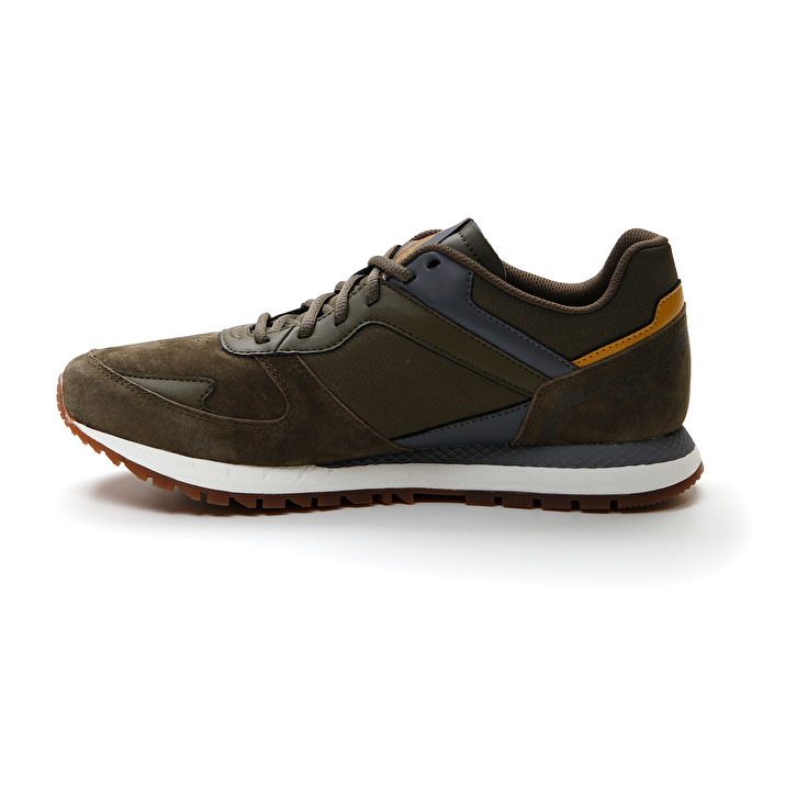 Men Lotto Runner Plus '95 Iv Sue Sneakers Dark / Olive / Light | 34281-EKLY