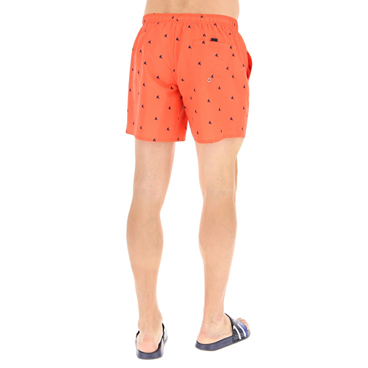 Men Lotto Sail Beachwear Coral | 34298-WZMS