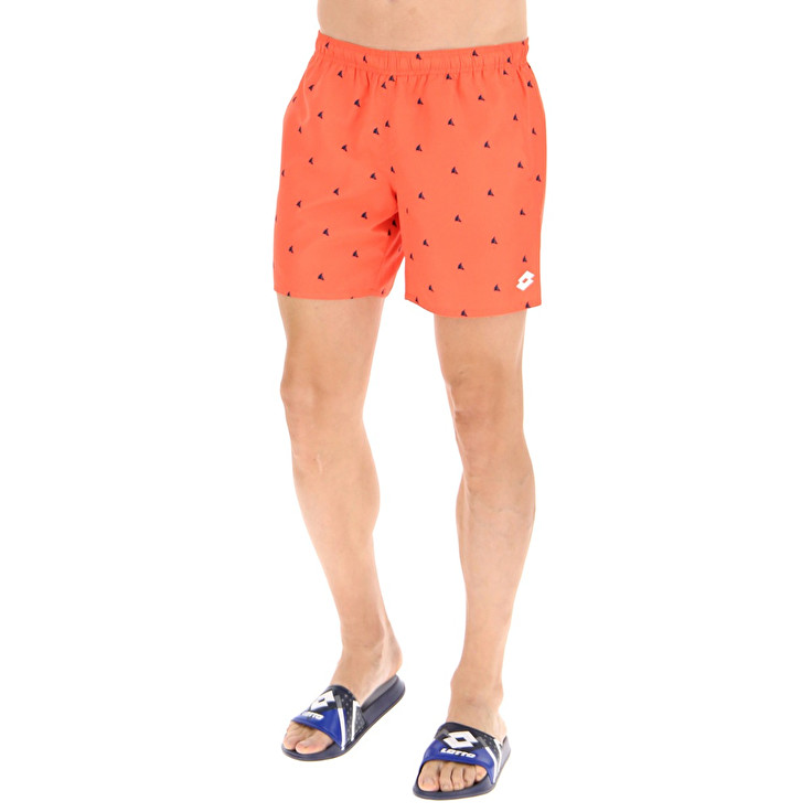 Men Lotto Sail Beachwear Coral | 34298-WZMS