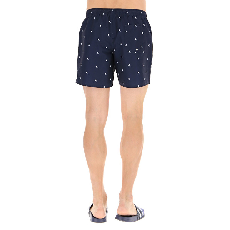Men Lotto Sail Beachwear Navy / Blue | 32704-EXYO