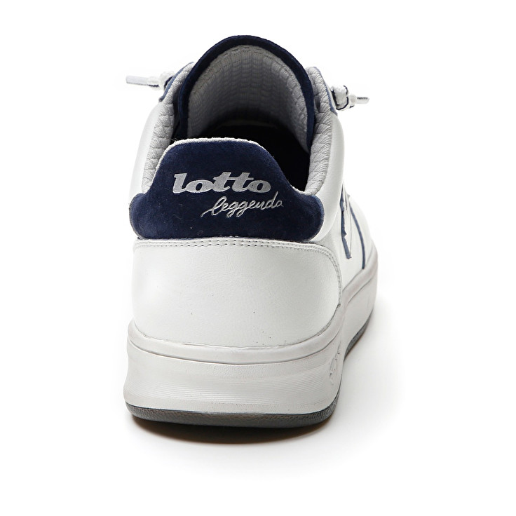Men Lotto Signature Edge Leggenda White / Blue | 60435-GQSE