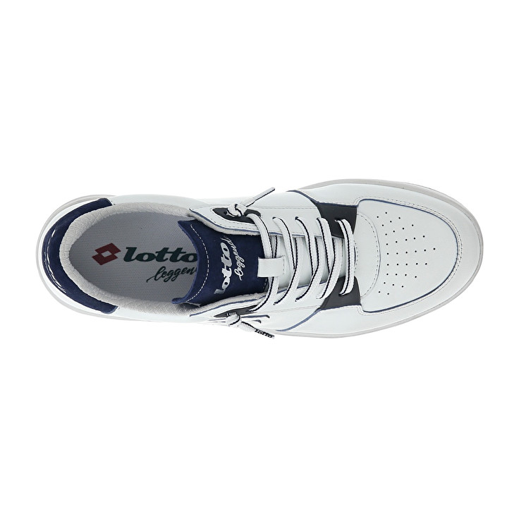 Men Lotto Signature Edge Leggenda White / Blue | 60435-GQSE