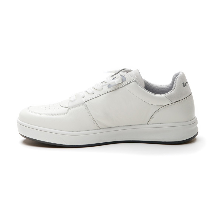 Men Lotto Signature Low Leggenda White | 62104-HCIU