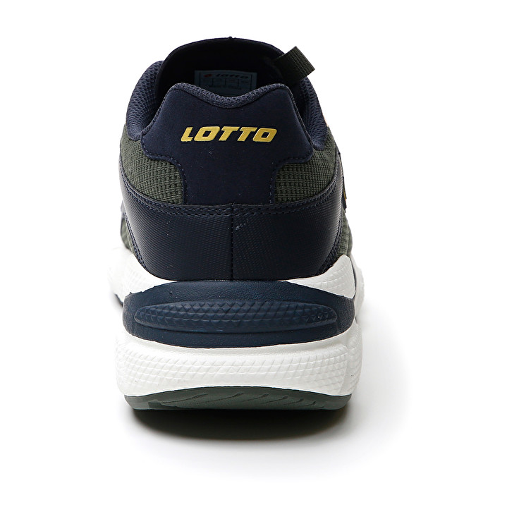 Men Lotto Sirius '95 Amf Sneakers Dark / Blue / Green / Gold | 63428-UKTX