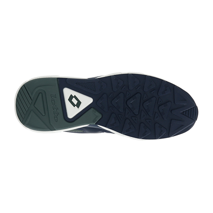 Men Lotto Sirius '95 Amf Sneakers Dark / Blue / Green / Gold | 63428-UKTX