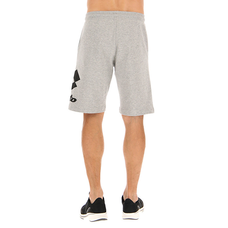 Men Lotto Smart Iii Bermuda Mel Shorts Grey | 02675-WCNR
