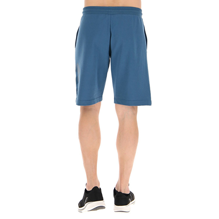 Men Lotto Smart Iii Bermuda Shorts Blue / Coral | 25914-MWBF