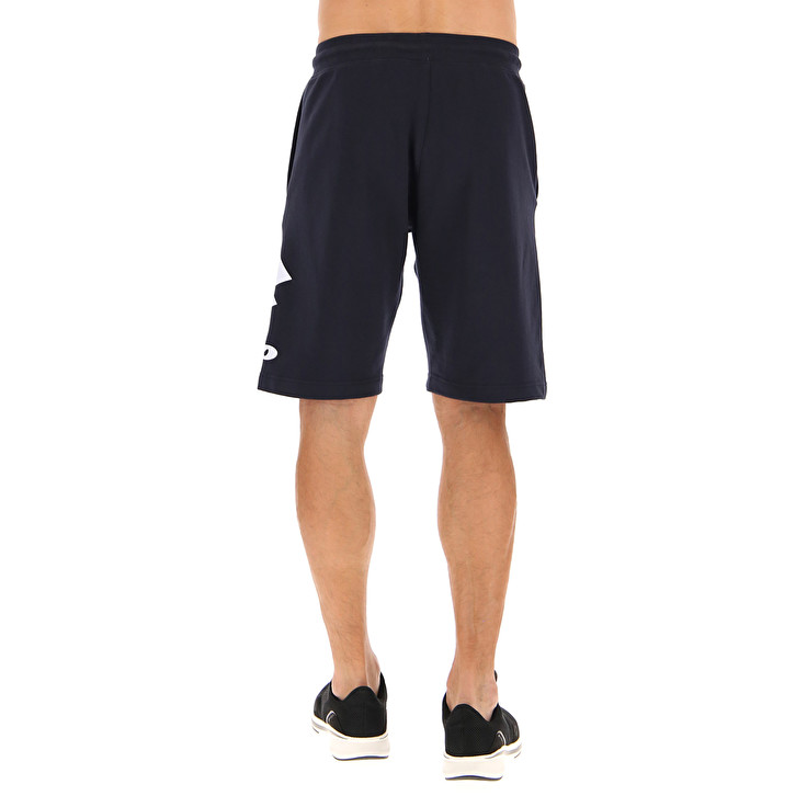 Men Lotto Smart Iii Bermuda Shorts Navy / Blue | 74801-IGFE