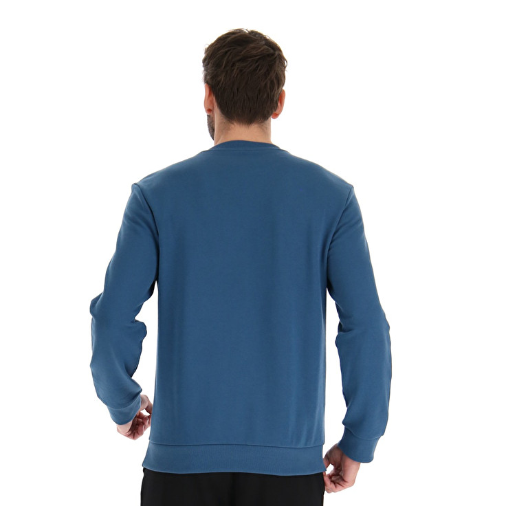 Men Lotto Smart Iii Rn Sweatshirts Blue | 72653-JXHG