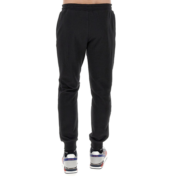 Men Lotto Smart Iv 1 Sport Pants Black | 16295-SXCM