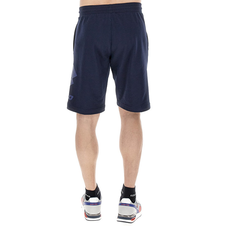 Men Lotto Smart Iv Bermuda 2 Shorts Navy / Blue | 69501-THDW