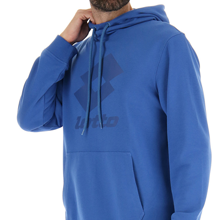 Men Lotto Smart Iv Hd 2 Sweatshirts Blue | 28354-GWHK